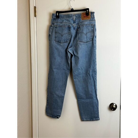 Levi 550 denim blue Jean in size 14 - Picture 3 of 7
